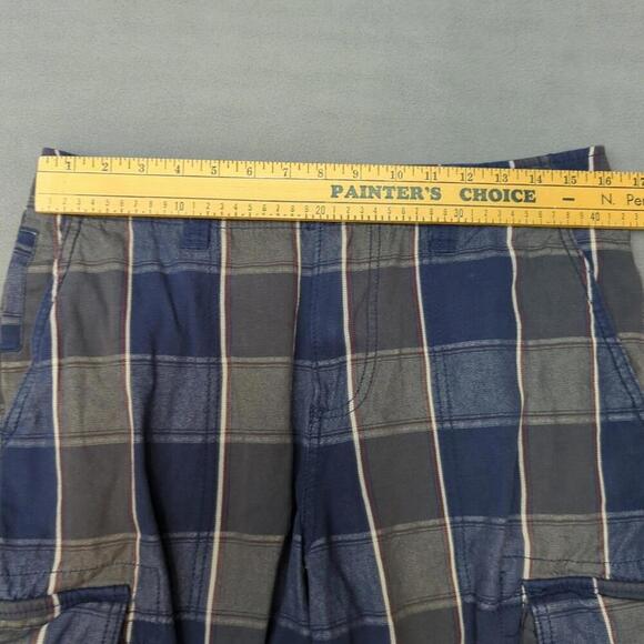 Mossimo Mens Multicolor Flat Front Cargo Chino Shorts Size 32 Casual Skater 90s - Picture 2 of 7